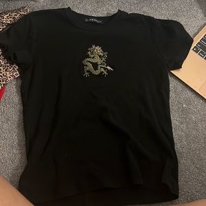 black dragon shirt